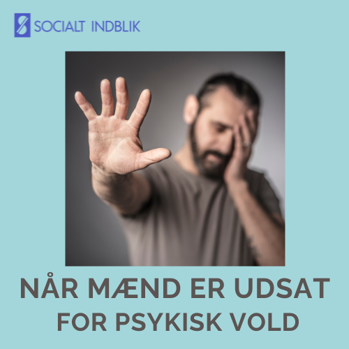 Mænd udsat for psykisk vold