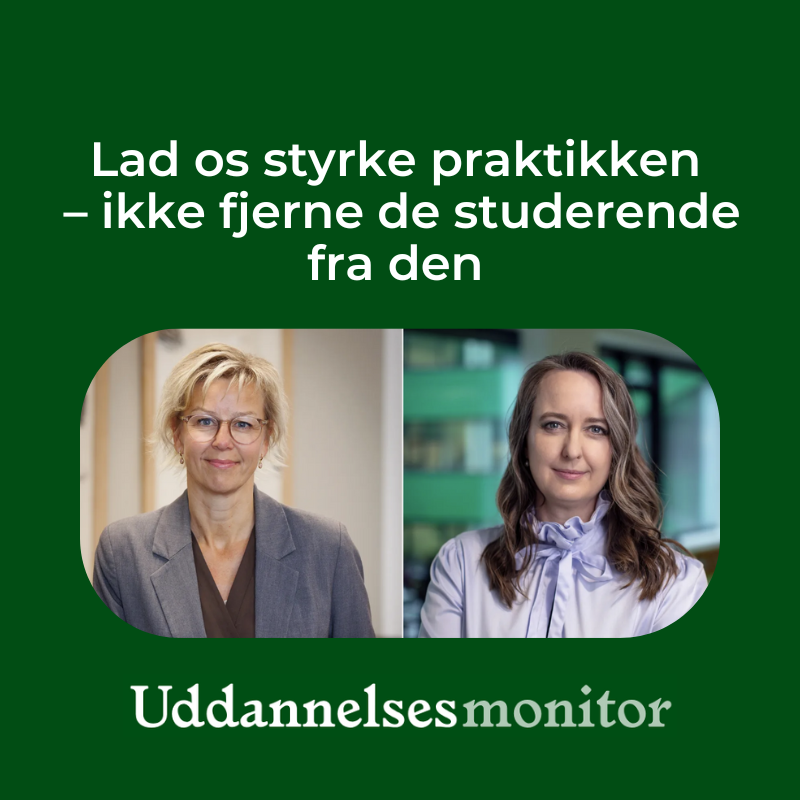 Styrk praktikken på sundhedsuddannelserne