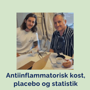 Antiinflammatorisk kost, placebo, statistik, reumatologi