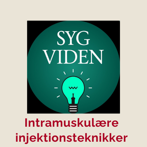 Intramuskulære injektionsteknikker, kontamination, tvangsmedicinering, statusartikel, evidensbaseret praksis