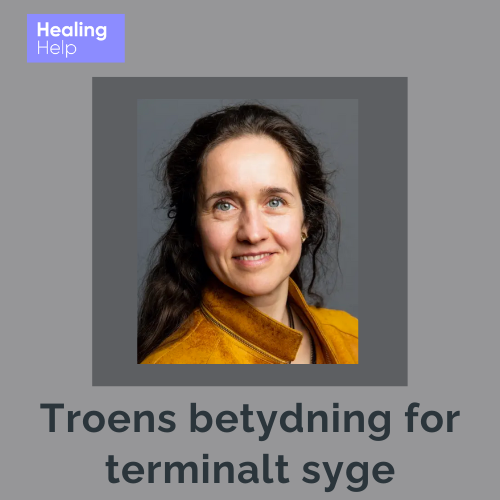 Terminalt syge, Phd, afhandling om tro, lidelse, død.
