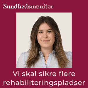 rehabilitering, færre genindlæggelser, pres på sygehusene