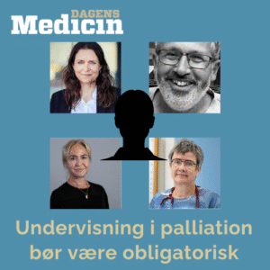 Undervisning i palliation, Dagens Medicin, ulighed i palliation