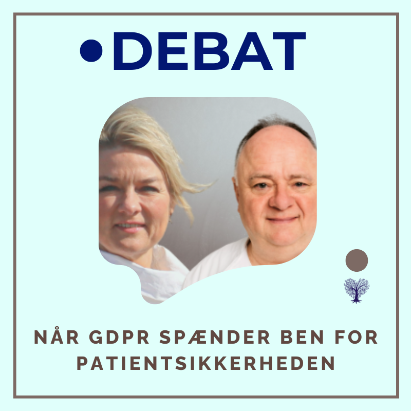 GDPR, patientsikkerhed