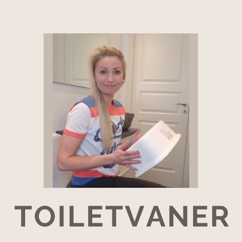 Toiletvaner, fysioterapi, krop og underliv, defækationsteknik
