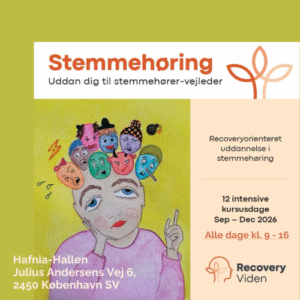 Recovery viden, uddannelse stemmehørevejleder 2026 psykiatri