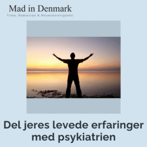 Psykiatri, patienterfaring, erfaringsdeling