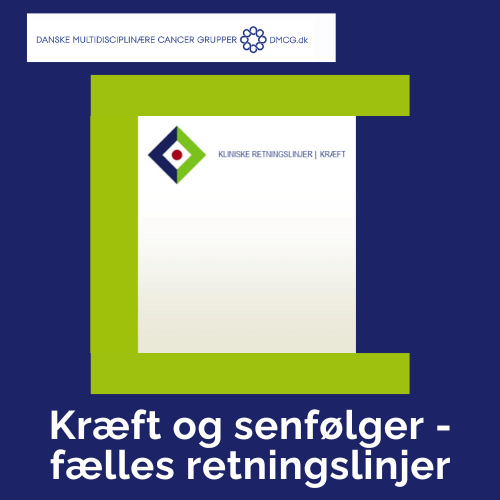 Kliniske retningslinjer efter kræft, senfølger, behandling