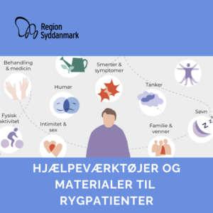 Rygpatienter, hjælpeværktøjer, smertehåndtering, livskvalitet