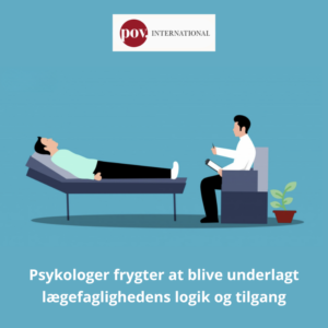 Psykoligi og lægefaglighed, autorisation og tilsyn i Indenrigs- og sundhedsministeriet