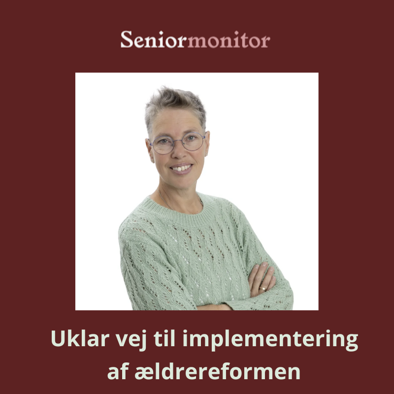 Implementering af ældrereformen, faglig ledelse, hjemmeplejen, plejehjem.
