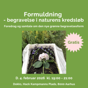 Formuldning, begravelse i naturen, lovliggørelse