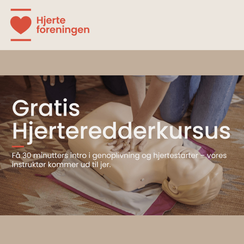 Hjerteredderkursus, Hjerteforeningen