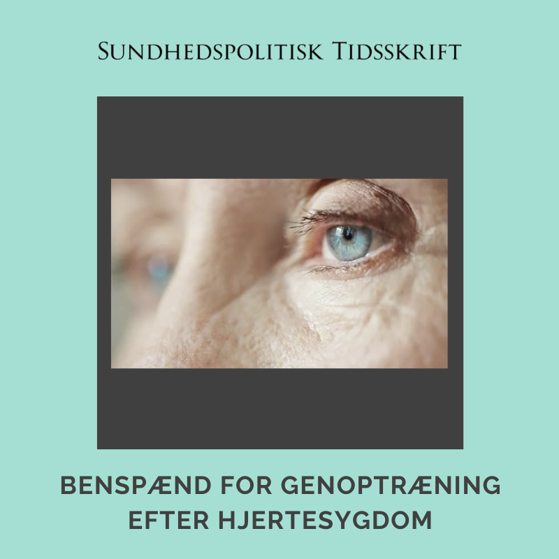 Genoptræning, hjertesygdom, skyld og skam, angst og psykiske problemer ved hjertesygdom