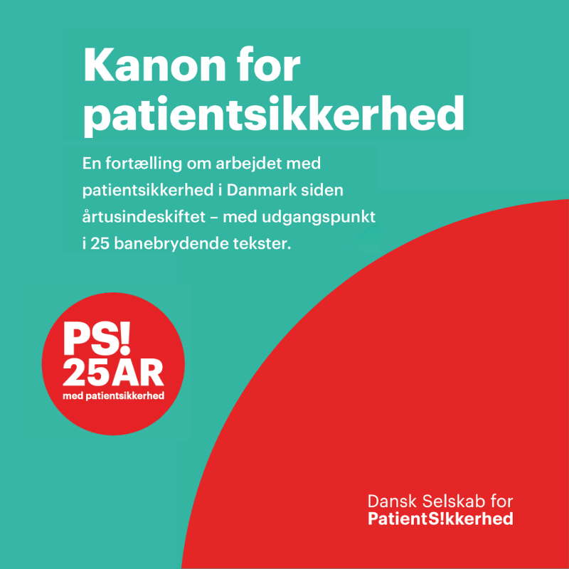 Kanon for Patientsikkerhed, ældrepleje gennem 25 år