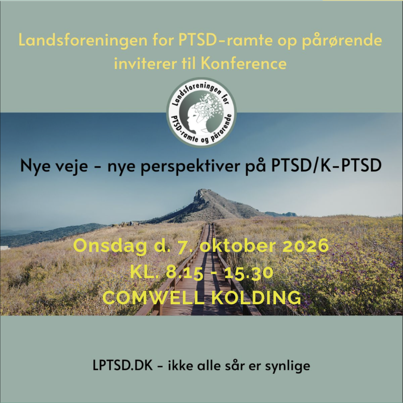 Landsforeningen PTSD-ramte, PTSD, K-PTSD